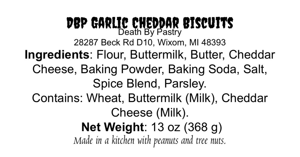 Garlic Cheddar Biscuits