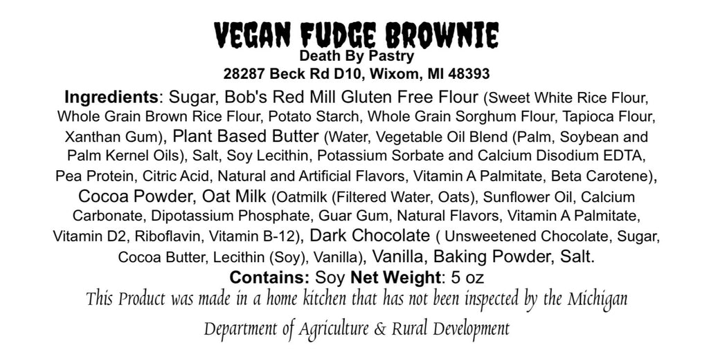 Chocolate Fudge Brownie